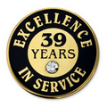 Excellence In Service Pin - 39 Years